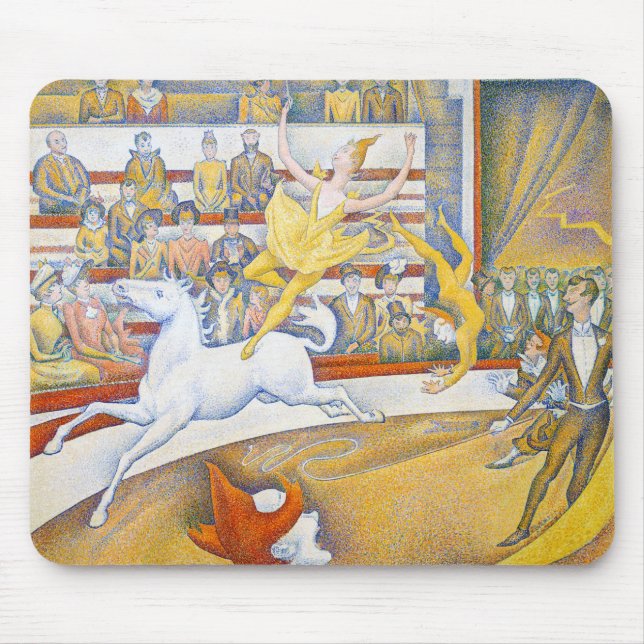 Alfombrilla De Ratón El circo, Seurat (Frente)