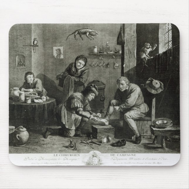 Alfombrilla De Ratón El cirujano del país (Frente)