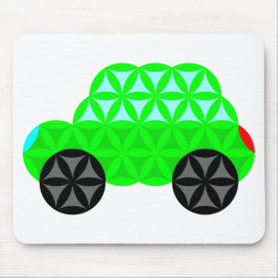 Alfombrilla De Ratón El Coche De La Vida - Formas Sagradas A2.