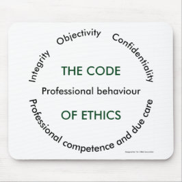 Alfombrilla De Ratón "El código ético - 5 principios fundamentales "
