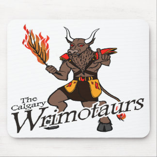 Alfombrilla De Ratón El cojín de ratón de Calgary Wrimotaurs