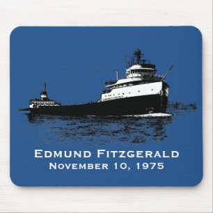 Alfombrilla De Ratón El cojín de ratón de Edmund Fitzgerald