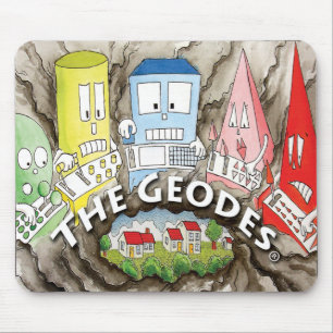 Alfombrilla De Ratón El cojín de ratón de Geodes