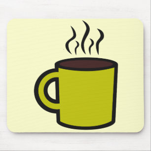 Alfombrilla De Ratón El cojín de ratón del café