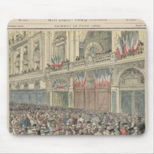 Alfombrilla De Ratón El comienzo del ciclismo en ruta