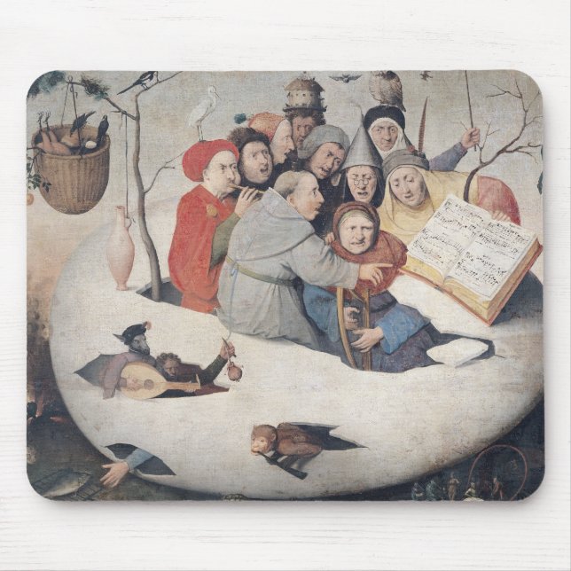 Alfombrilla De Ratón El concierto en el huevo (Frente)