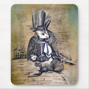 Alfombrilla De Ratón El conejo de caballeros