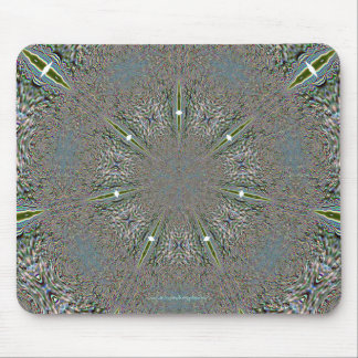 Alfombrilla De Ratón El copo de nieve enciende Mousepad