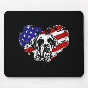 Alfombrilla De Ratón El corazón de Boxer