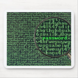 Alfombrilla De Ratón El cortar para la contraseña