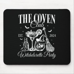 Alfombrilla De Ratón El Coven Club Witch Bychelorette Gothic Halloween