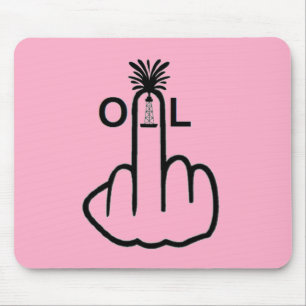 Alfombrilla De Ratón El crimen en Mousepad es criminal