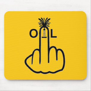 Alfombrilla De Ratón El crimen en Mousepad es criminal