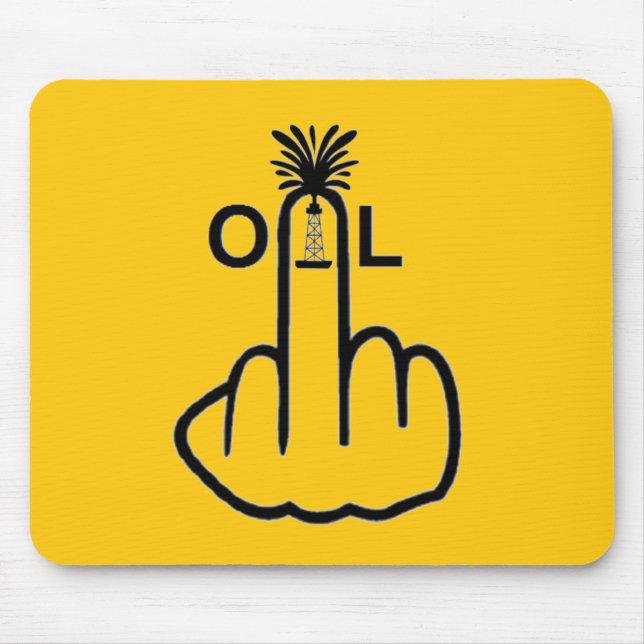 Alfombrilla De Ratón El crimen en Mousepad es criminal (Frente)