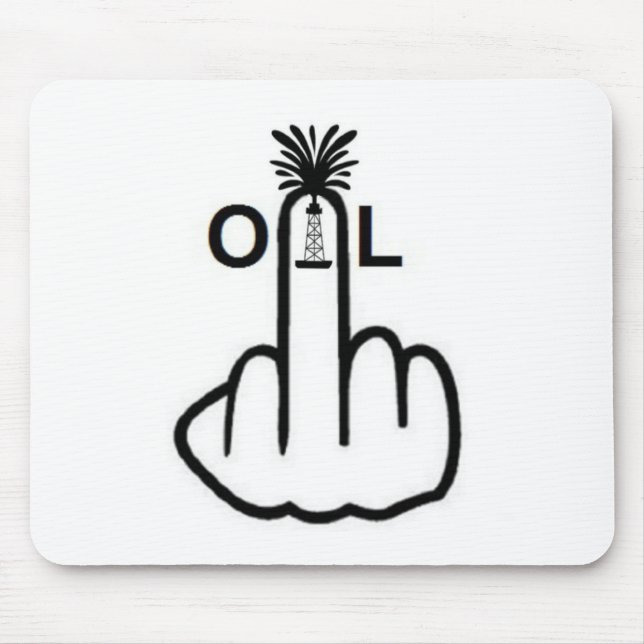 Alfombrilla De Ratón El crimen en Mousepad es criminal (Frente)