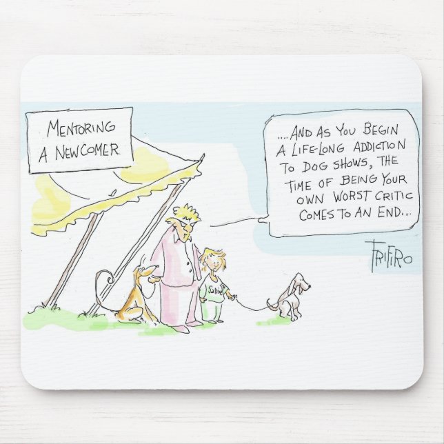 Alfombrilla De Ratón El crítico peor Mousepad (Frente)