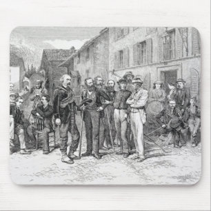 Alfombrilla De Ratón El cuarto de club de Zermatt en 1864, "de la