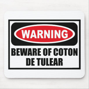 Alfombrilla De Ratón El cuidado SE GUARDA del ALGODÓN DE TULEAR