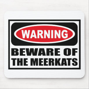 Alfombrilla De Ratón El cuidado SE GUARDA del MEERKATS Mousepad