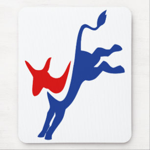 Alfombrilla De Ratón El demócrata Donkey Mousepad