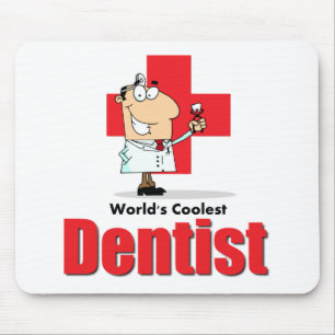 Alfombrilla De Ratón El dentista más fresco del mundo