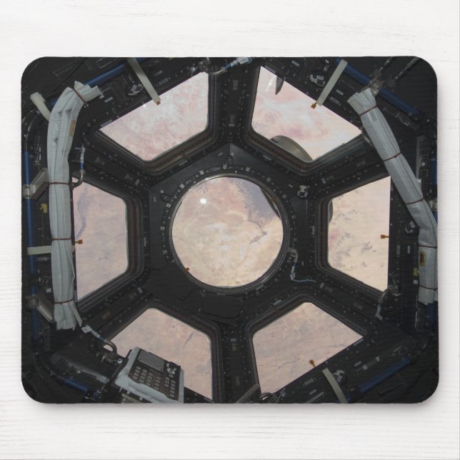 Alfombrilla De Ratón El desierto del Sahara visible a través de las ven (Frente)