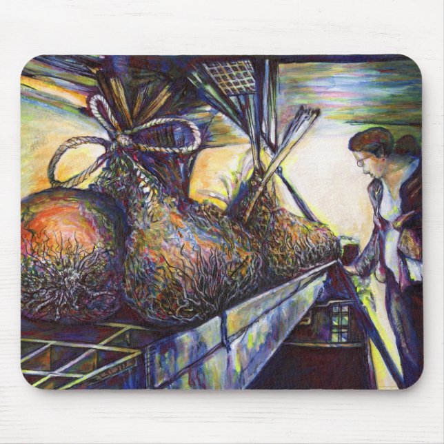 Alfombrilla De Ratón El devastador destino de la vida (Frente)