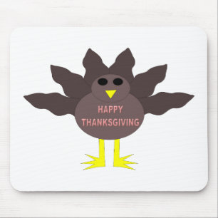 Alfombrilla De Ratón El Día de Acción de Gracias Desplumó la Mousepad d