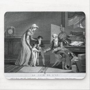 Alfombrilla De Ratón El día de Año Nuevo, 1807