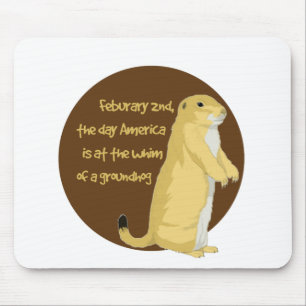 Alfombrilla De Ratón El día de Groundhog