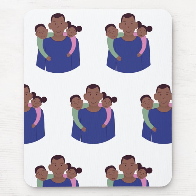 Alfombrilla De Ratón El Día del Padre: Mousepad de amor (Frente)