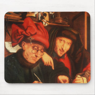 Alfombrilla De Ratón El dinero Lenders, después de Massys