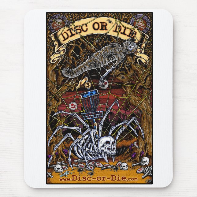 Alfombrilla De Ratón El disco o muere (Frente)