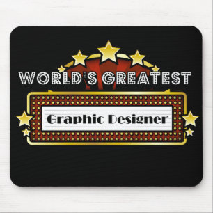Alfombrilla De Ratón El diseñador gráfico más grande del mundo