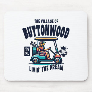 Alfombrilla De Ratón El diseño de carritos de golf de The Village Of Bu