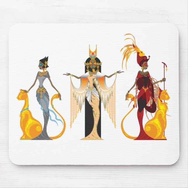 Alfombrilla De Ratón El divas de Egipto Mousepad (Frente)