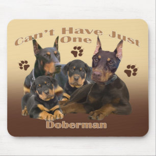 Alfombrilla De Ratón El Doberman no puede tener apenas un mousepad