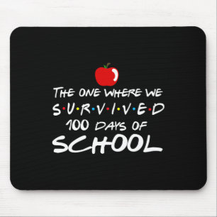 Alfombrilla De Ratón El Donde Sobrevivimos 100 Días De Enseñanza Escola