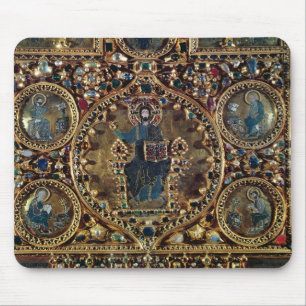 Alfombrilla De Ratón El d'Oro de Pala, detalle de Cristo en majestad