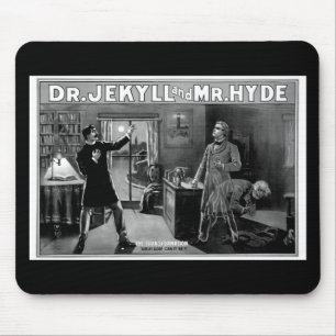 Alfombrilla De Ratón El Dr. Jekyll y Sr. Hyde