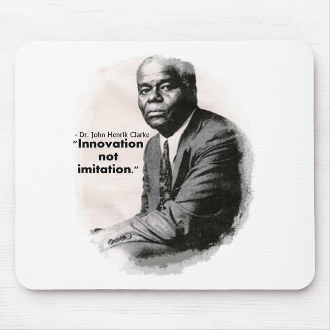 Alfombrilla De Ratón El Dr. no de imitación Juan Henrik Clarke del ~ de (Frente)