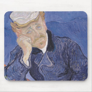 Alfombrilla De Ratón El Dr. Paul Gachet, 1890 de Vincent van Gogh el
