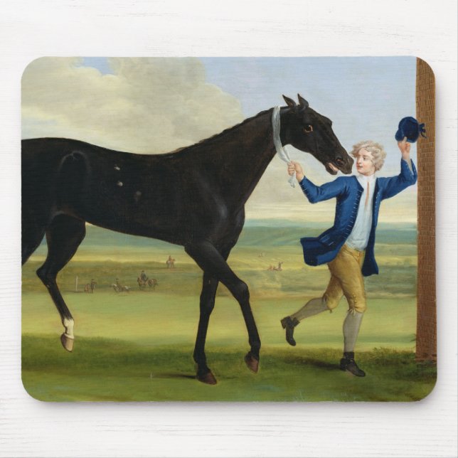 Alfombrilla De Ratón El duque del negro "hermoso" de Rutland, c.1720 (Frente)