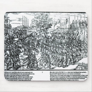 Alfombrilla De Ratón El ejército inglés que marcha con sir Henry Sidn