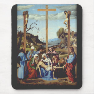 Alfombrilla De Ratón El Entierro de Jesucristo Arte de Icono Sagrado