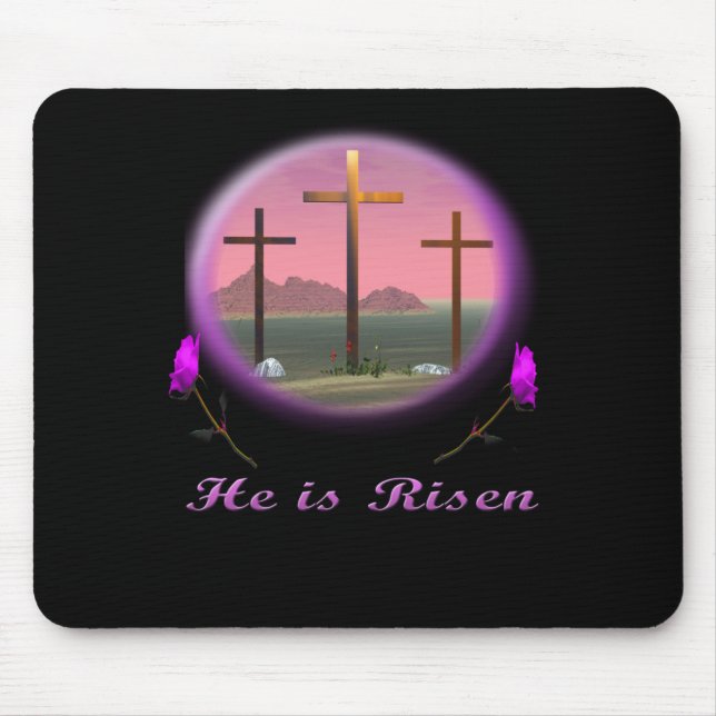 Alfombrilla De Ratón ÉL es Risen (Frente)