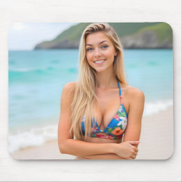 Alfombrilla De Ratón El escape tropical de Helena: colisiones en la pla