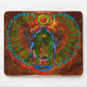 Alfombrilla De Ratón El escarabajo sagrado Scarab la antigua Mousepad d