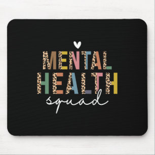 Alfombrilla De Ratón El Escuadrón De Salud Mental Termina El Estigma De