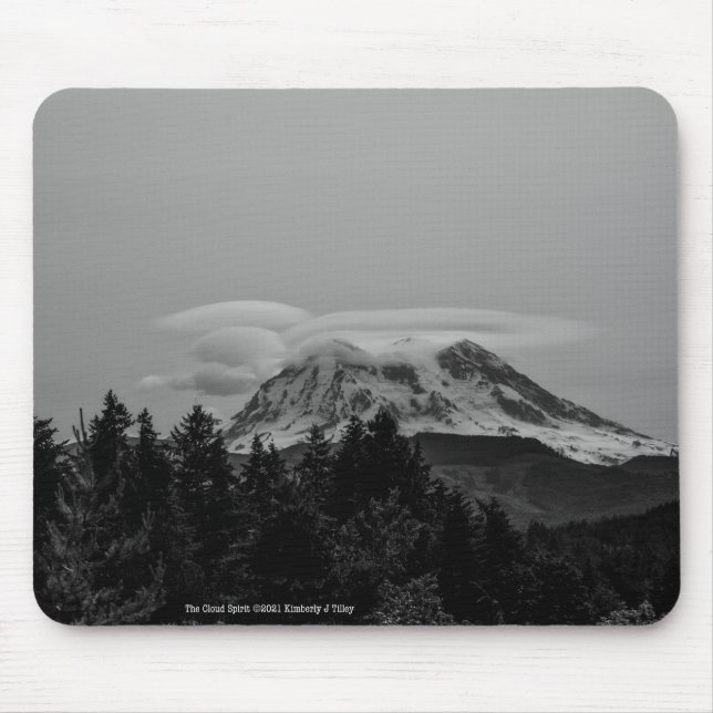 Alfombrilla De Ratón El espíritu de la nube (Frente)